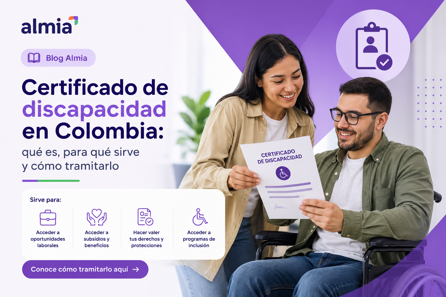 Certificado de discapacidad en Colombia: qué es, para qué sirve y cómo tramitarlo